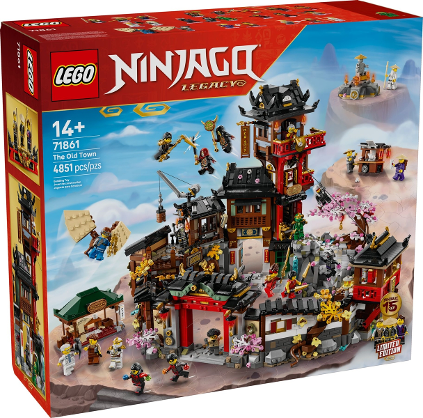 The Old Town 15th Anniversary, 71861 - LEGO® Ninjago Set