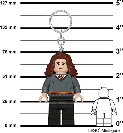 LEGO®Harry Potter Keychain Light - Hermione Granger - 3 Inch Tall Figure