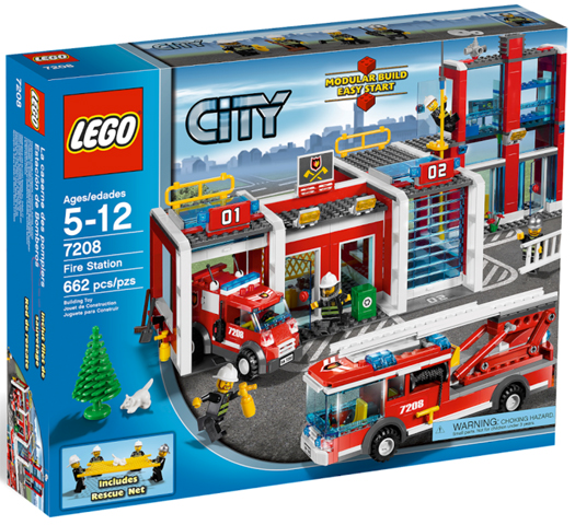 7208 - Fire Station - EMPTY BOX ONLY