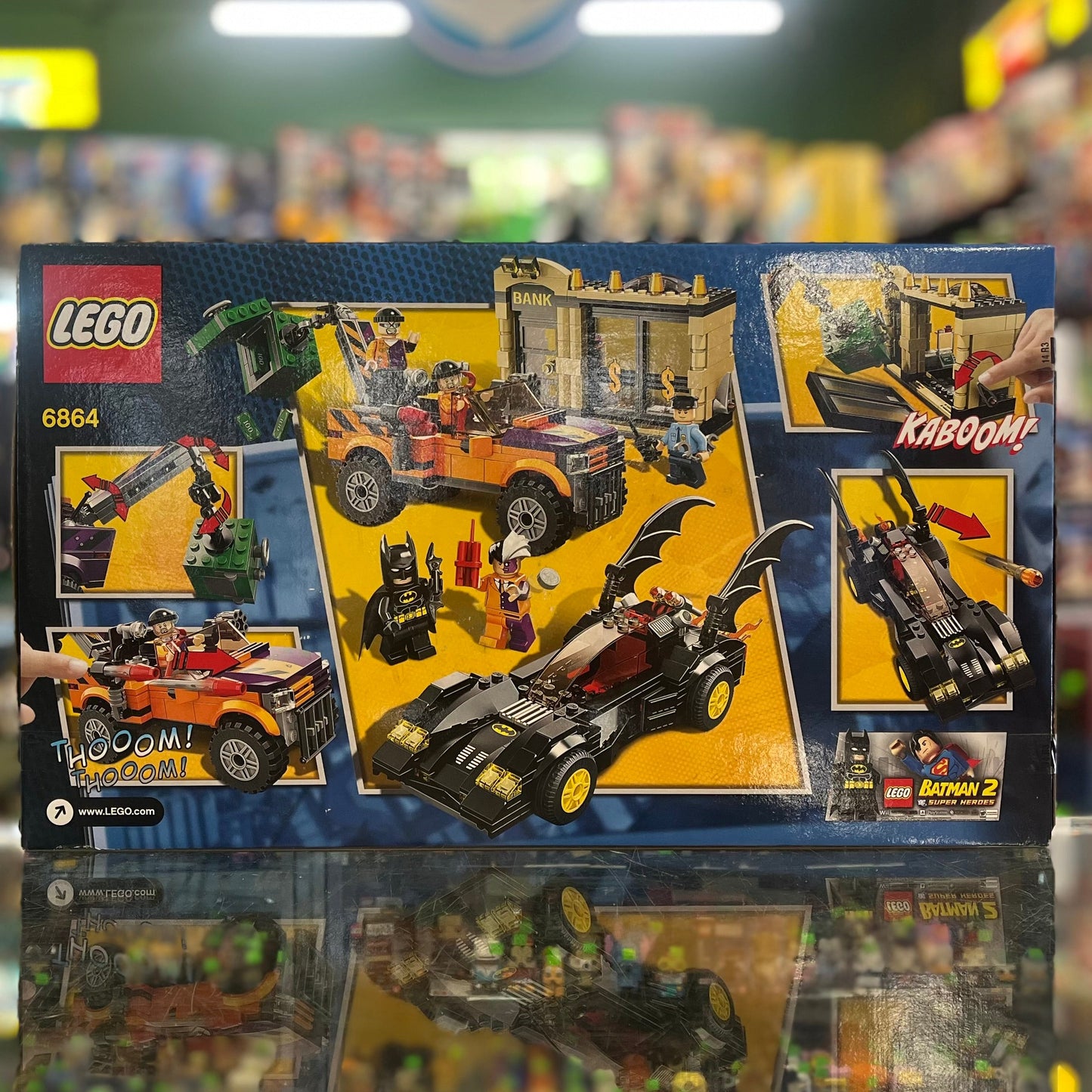 Batmobile and the Two-Face Chase, 6864 - LEGO® DC Super Heroes Set