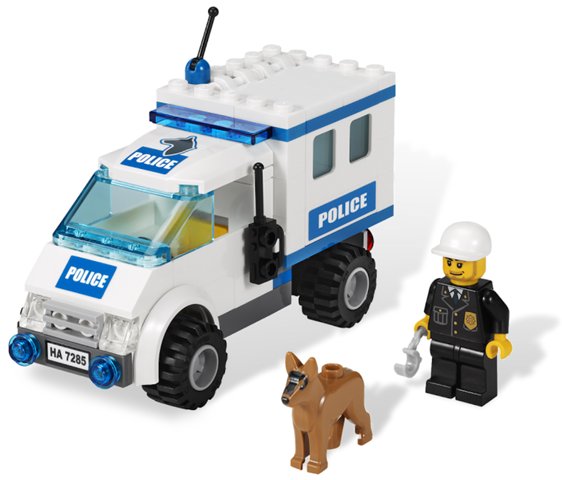 Police Dog Unit, 7285- LEGO® City Set