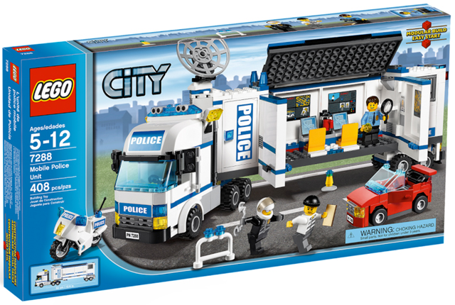 7288 - Mobile Police Unit - EMPTY BOX ONLY