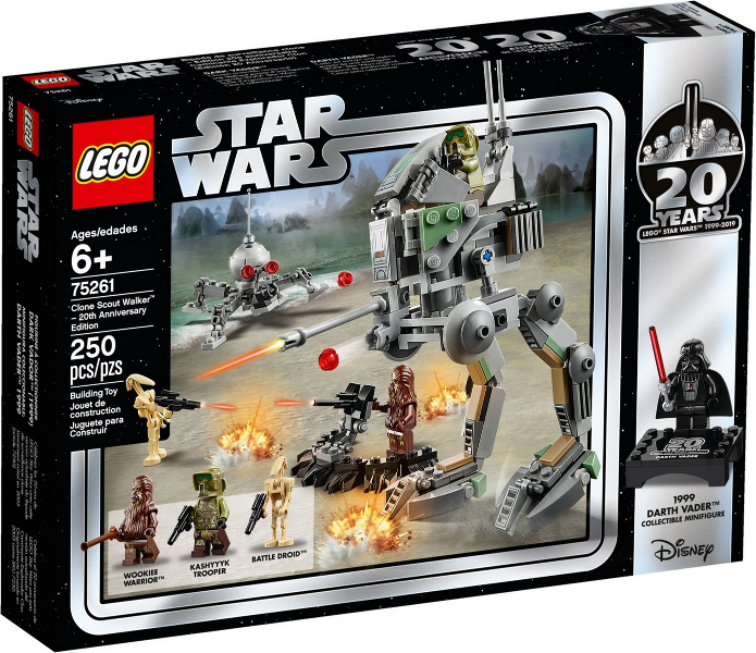 75261 - Clone Scout Walker – 20th Anniversary Edition - EMPTY BOX ONLY