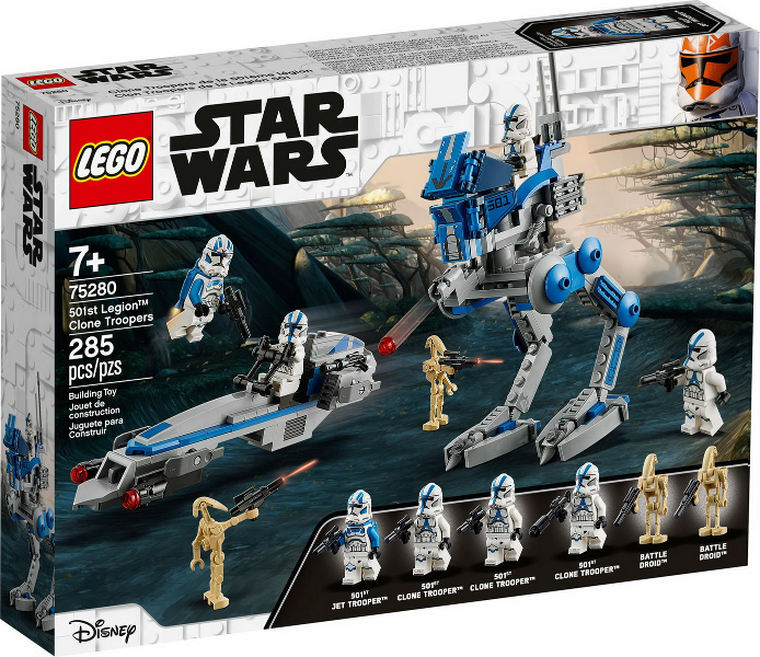 75280 - 501st Legion Clone Troopers - EMPTY BOX ONLY