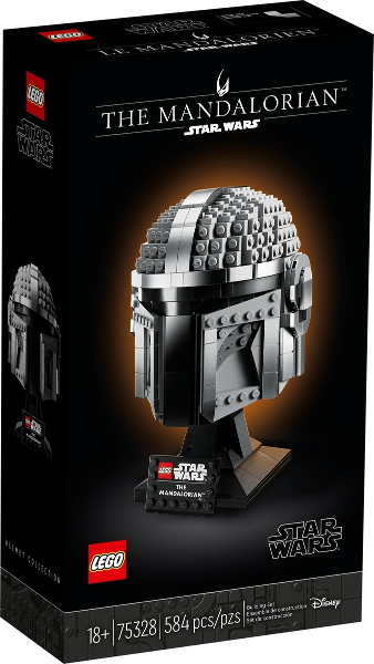 75328 - The Mandalorian Helmet - EMPTY BOX ONLY