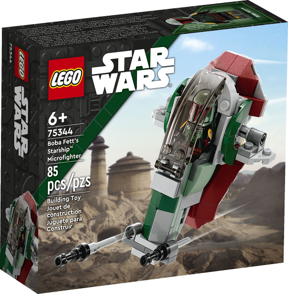 75344 - Boba Fett's Starship Microfighter {Slave I} - EMPTY BOX ONLY