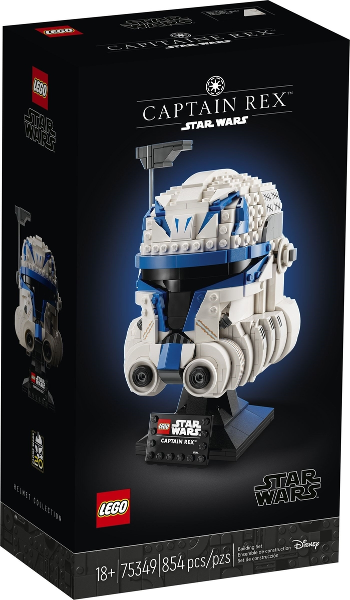 75349 - Captain Rex Helmet - EMPTY BOX ONLY