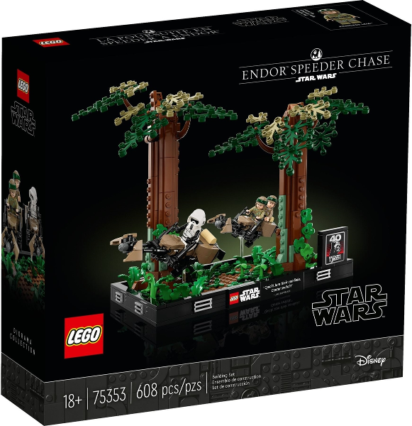 75353 - Endor Speeder Chase - EMPTY BOX ONLY