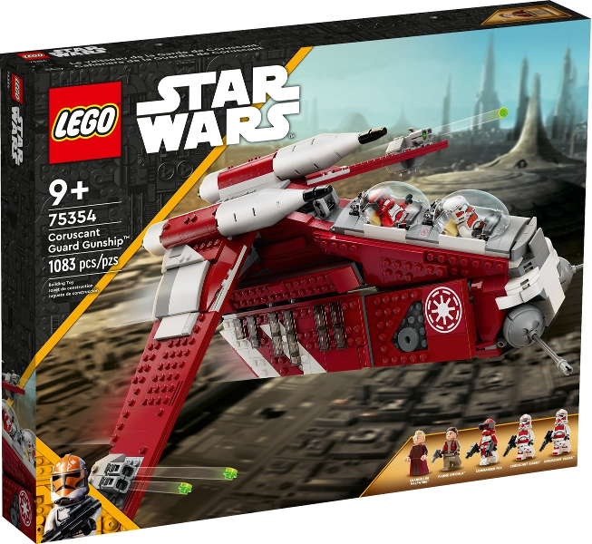 75354 - Coruscant Guard Gunship - EMPTY BOX ONLY