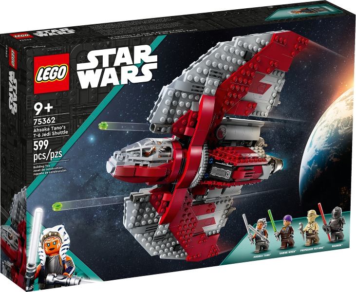 75362 - Ahsoka's Tano's T-6 Jedi Shuttle - EMPTY BOX ONLY