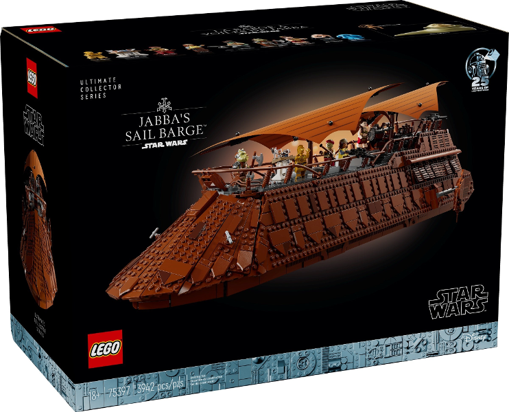 75397 - Jabba's Sail Barge - EMPTY BOX ONLY
