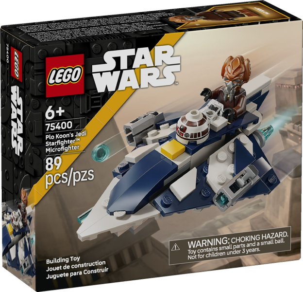 75400 - Plo Koon's Jedi Starfighter Microfighter - EMPTY BOX ONLY