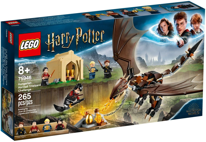 75946 - Hungarian Horntail Triwizard Challenge - EMPTY BOX ONLY