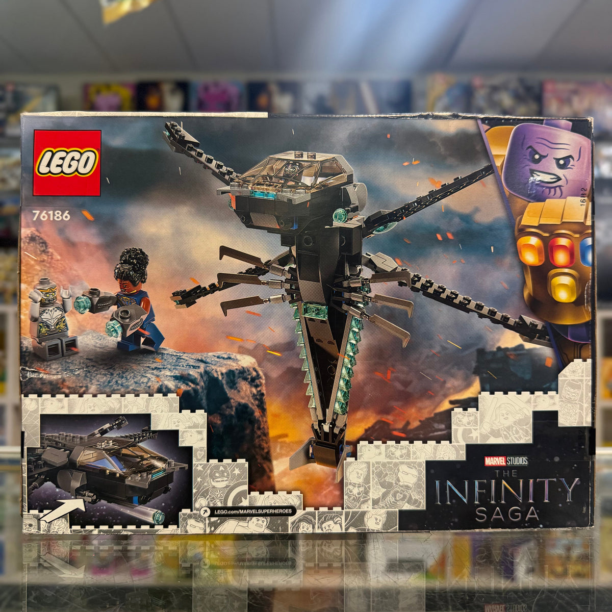 Black Panther Dragon Flyer, 76186