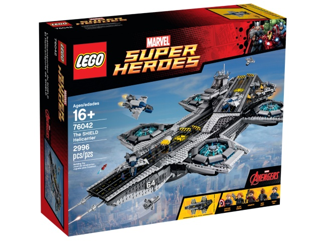 76042 - The SHIELD Helicarrier - EMPTY BOX ONLY