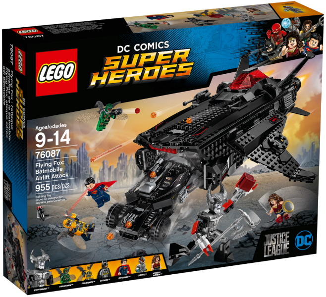 76087 - Flying Fox: Batmobile Airlift Attack - EMPTY BOX ONLY