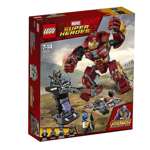 76104 - The Hulkbuster Smash-Up - EMPTY BOX ONLY