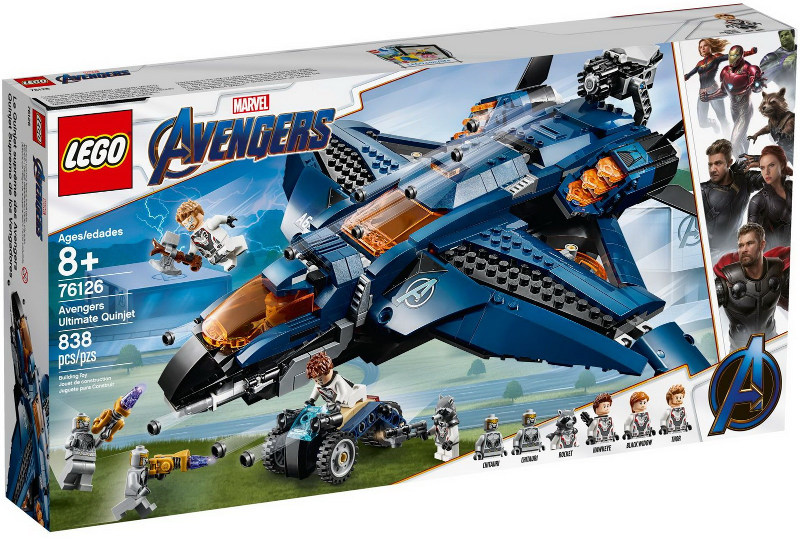 76126 - Avengers Ultimate Quinjet - EMPTY BOX ONLY