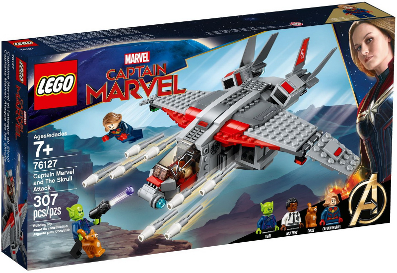 76127 - Captain Marvel and The Skrull Attack - EMPTY BOX ONLY