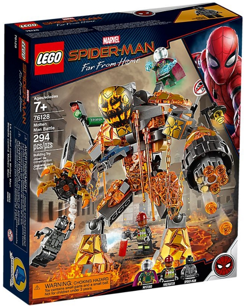 76128 - Molten Man Battle - EMPTY BOX ONLY