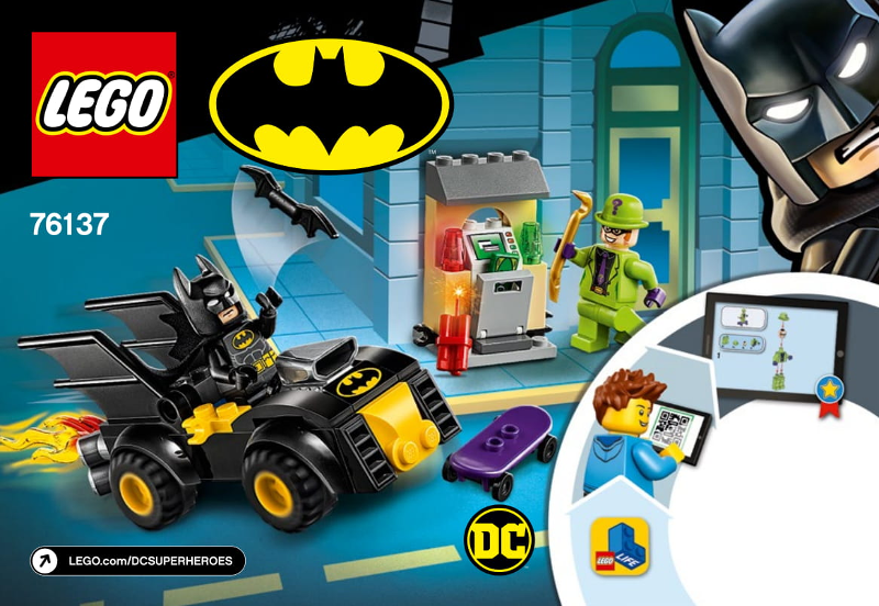 76137 - Batman vs. The Riddler Robbery - INSTRUCTIONS ONLY