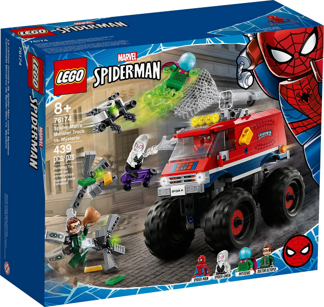 76174 - Spider-Man's Monster Truck vs. Mysterio - EMPTY BOX ONLY