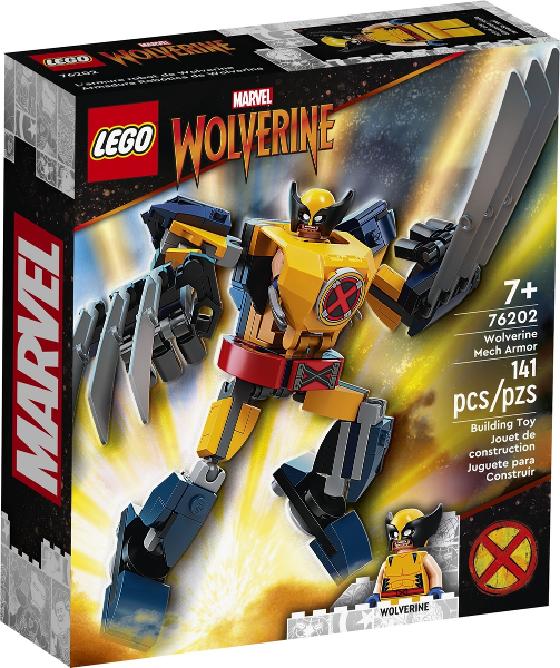 76202 - Wolverine Mech Armor - EMPTY BOX ONLY