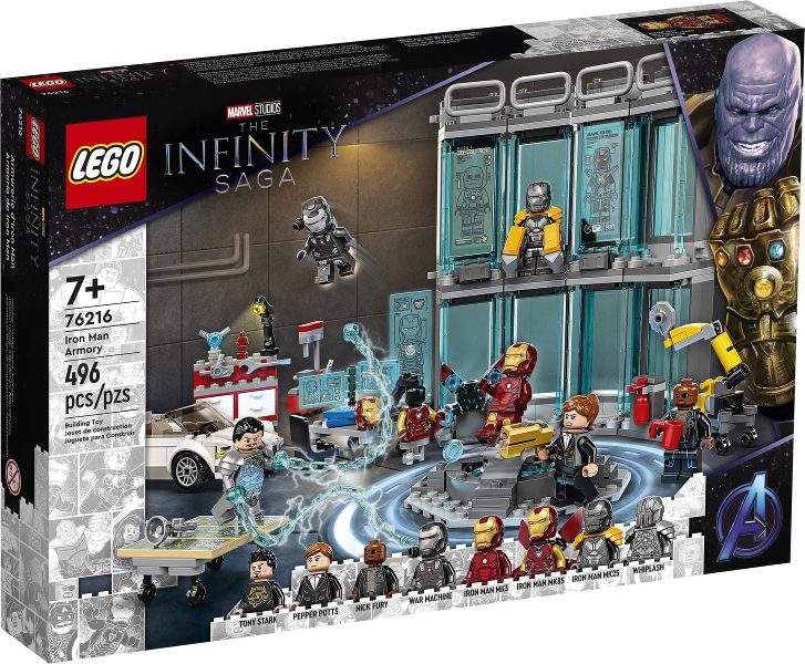 76216 - Iron Man Armory - EMPTY BOX ONLY