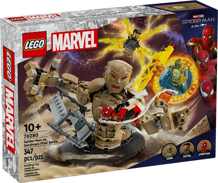 76280 - Spider-Man vs. Sandman: Final Battle - EMPTY BOX ONLY