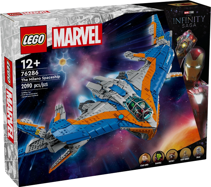 76286 - The Milano Spaceship - EMPTY BOX ONLY