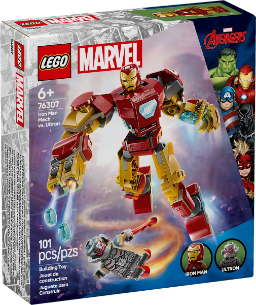 76307 - Iron Man Mech vs Ultron - EMPTY BOX ONLY