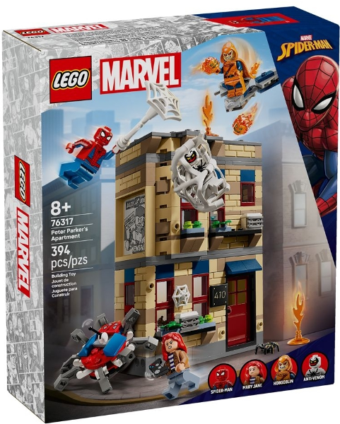 76317 - Peter Parker's Apartment - EMPTY BOX ONLY