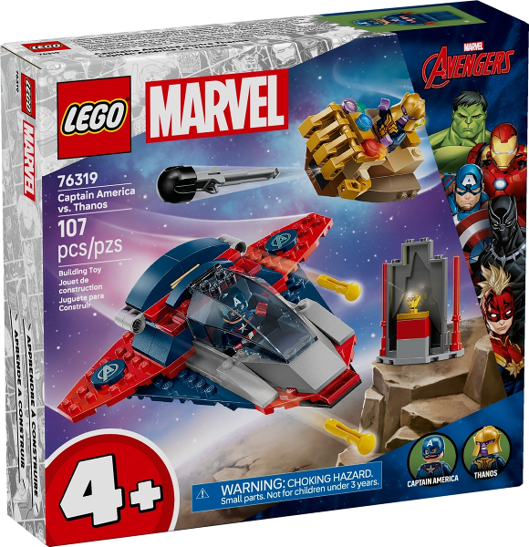 76319 - Captain America vs. Thanos - EMPTY BOX ONLY