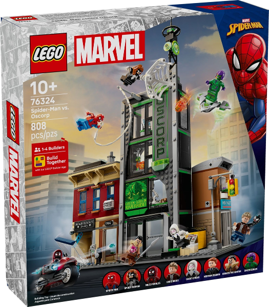 76324 - Spider-Man vs Oscorp - EMPTY BOX ONLY