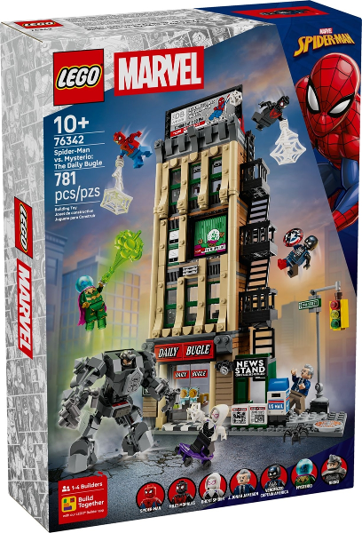 76342 - Spider-Man vs. Mysterio: The Daily Bugle - EMPTY BOX ONLY