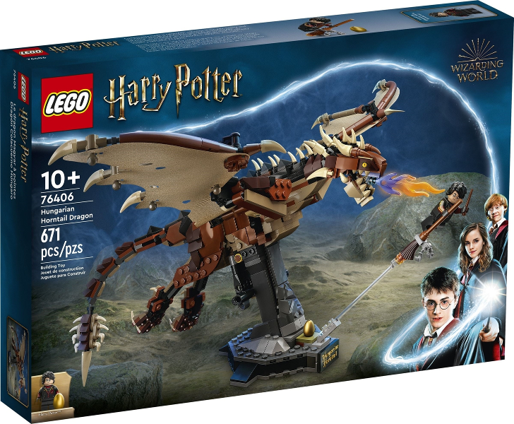 76406 - Hungarian Horntail Dragon - EMPTY BOX ONLY