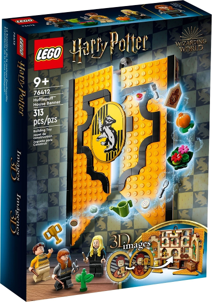 76412 - Hufflepuff House Banner - EMPTY BOX ONLY