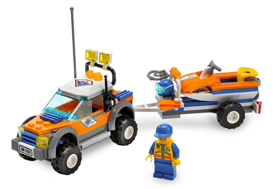 Coast Guard 4WD & Jet Scooter, 7737