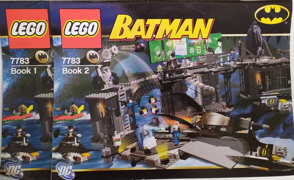7783-The Batcave: The Penguin and Mr. Freeze's Invasion - INSTRUCTIONS ONLY