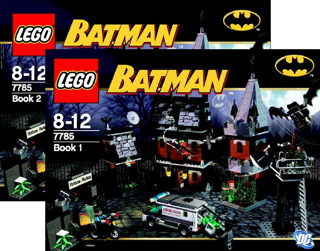 7785-Arkham Asylum - INSTRUCTIONS ONLY