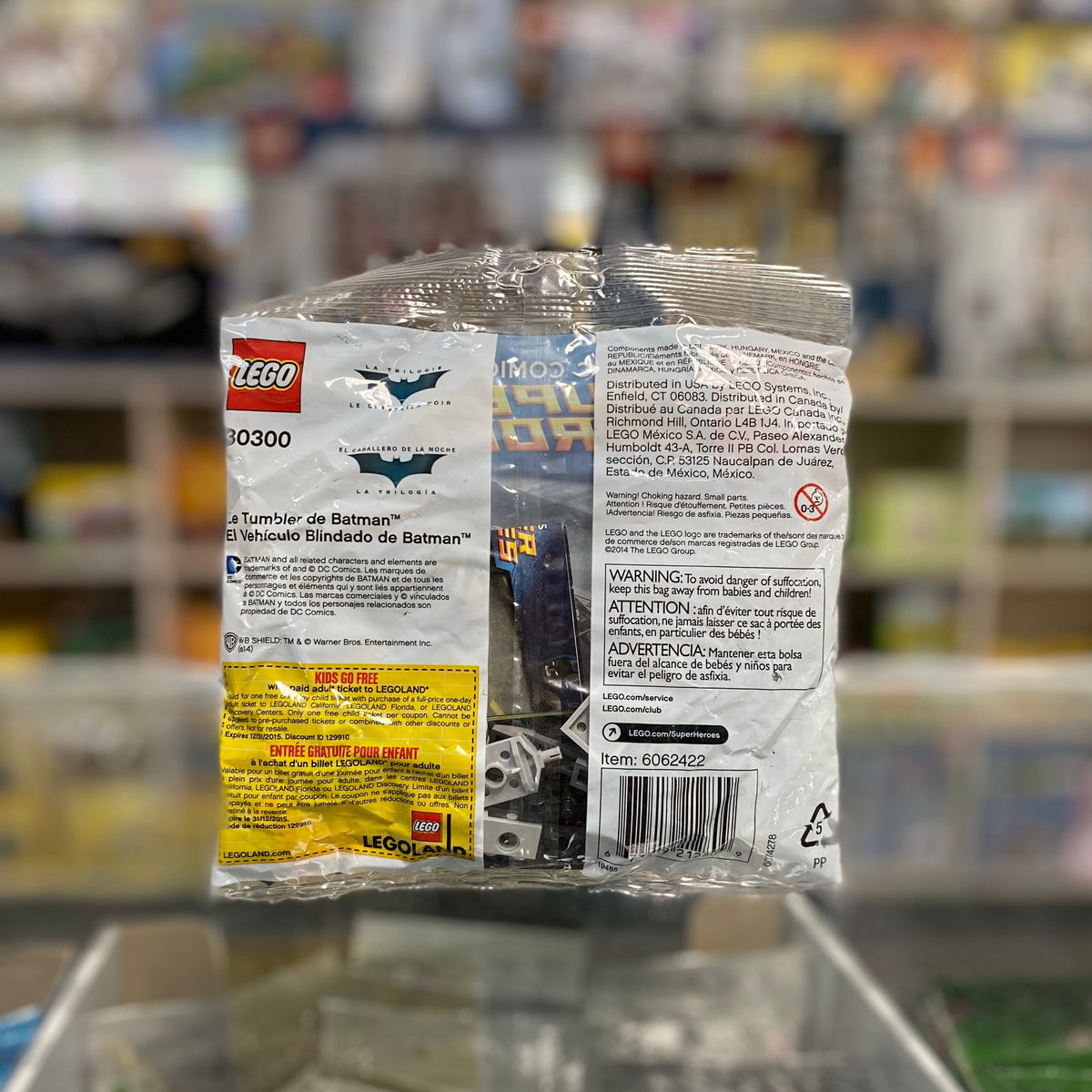 The Batman Tumbler polybag, 30300-1 LEGO® Super Heroes Set