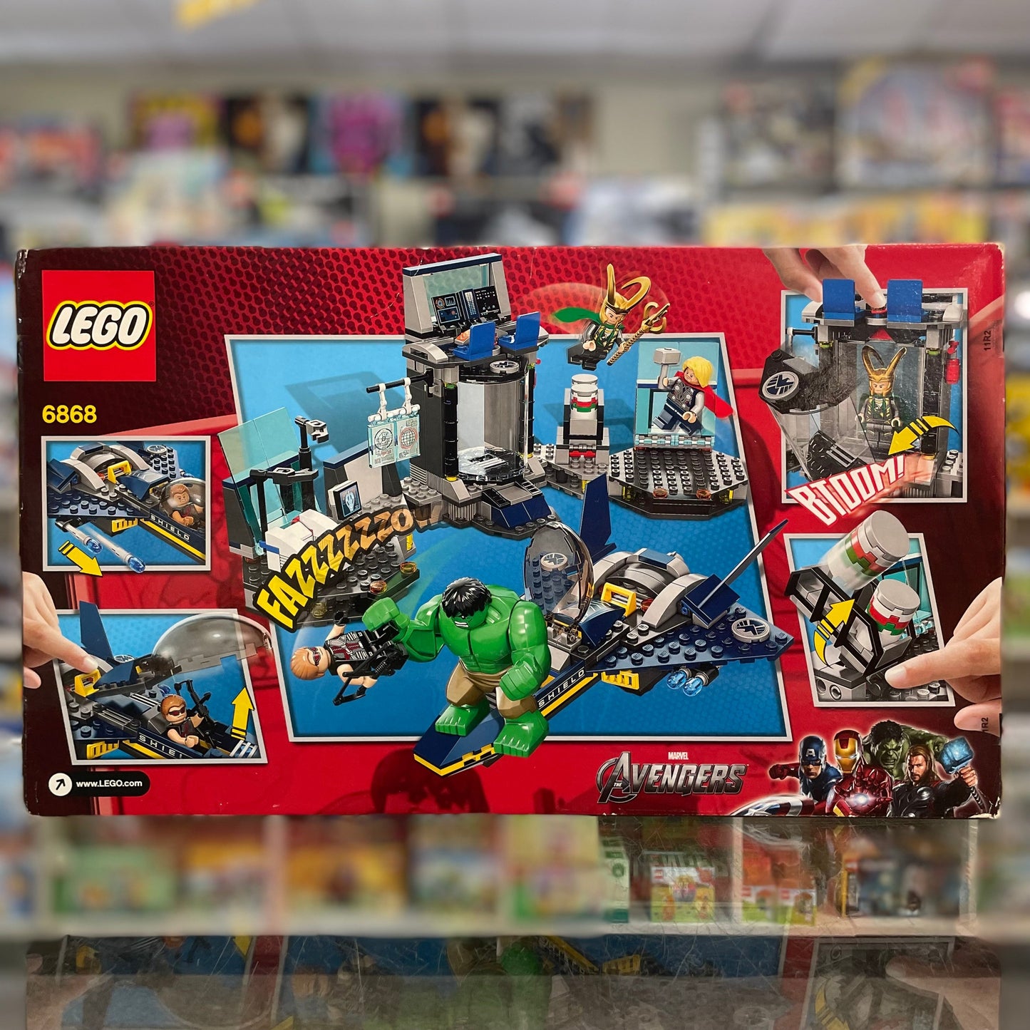 Hulk's Helicarrier Breakout, 6868