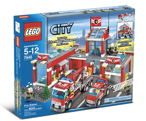 7945 - Fire Station - EMPTY BOX ONLY