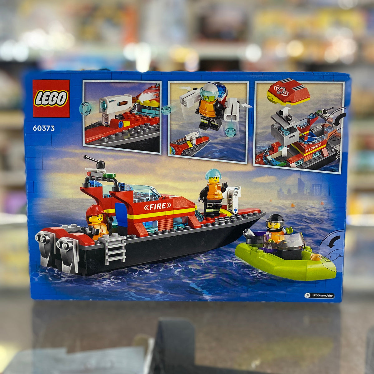 Fire Rescue Boat, 60373 - LEGO® City Set