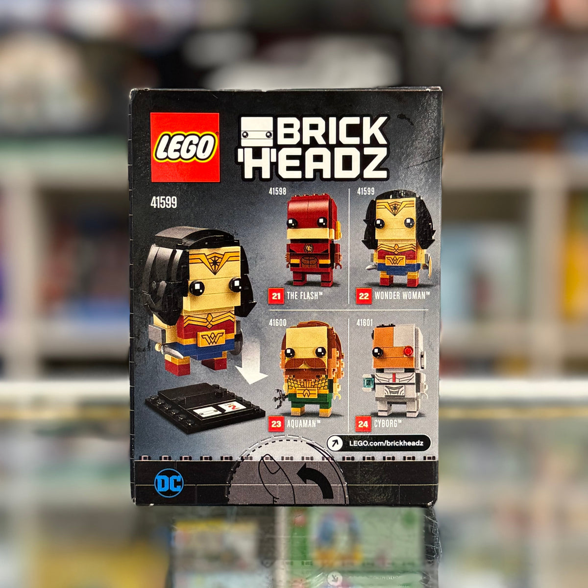 Wonder Woman, 41599 - LEGO® Brickheadz Super Heroes Set
