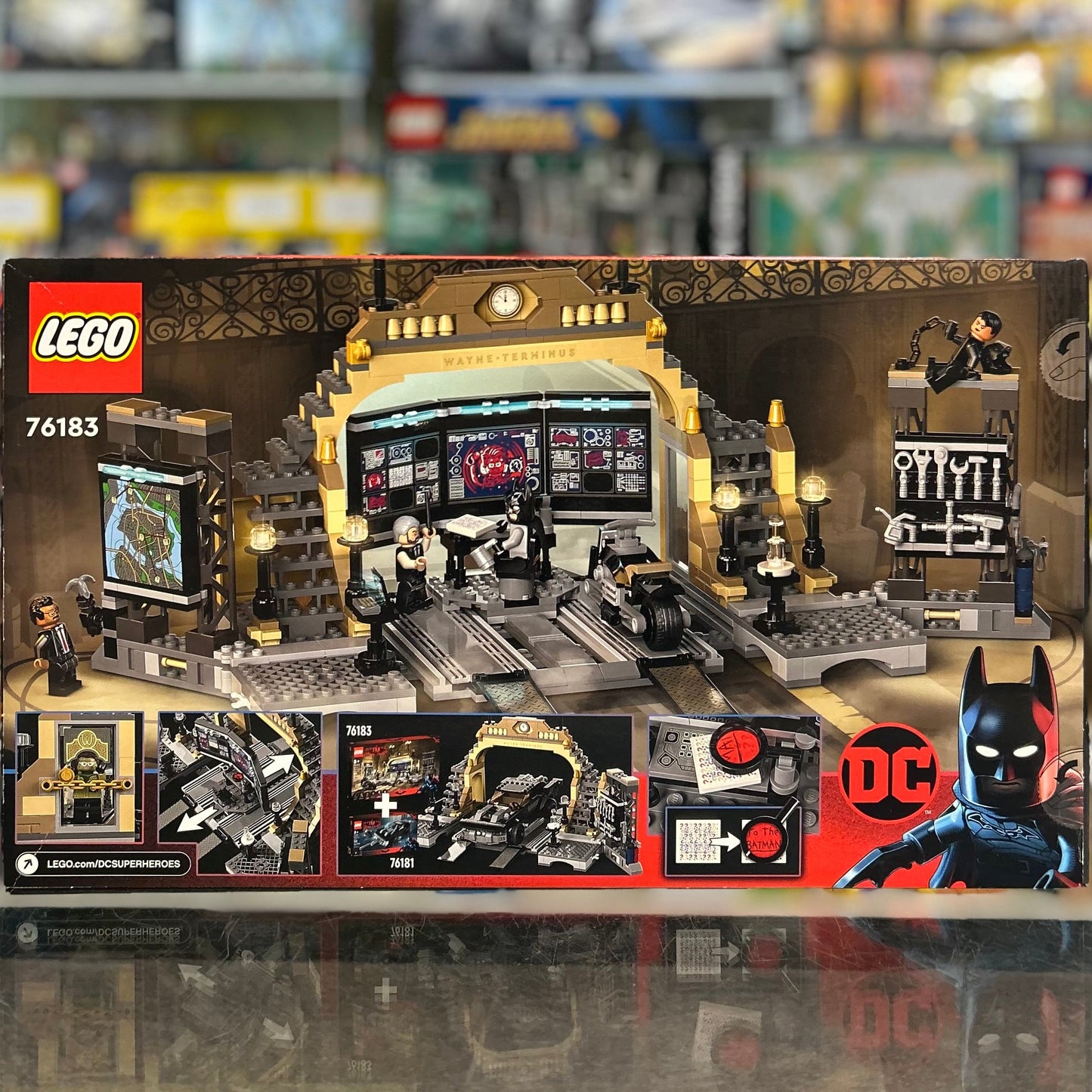 Batcave: The Riddler Face-off, 76183 - LEGO® Batman Set