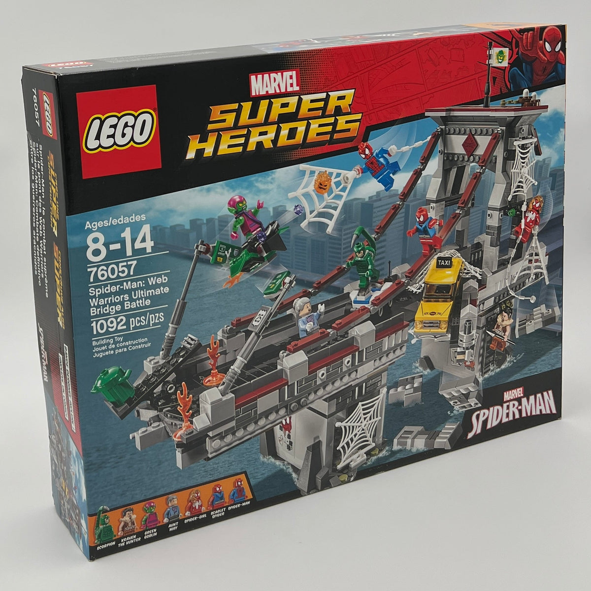 Spider-Man: Web Warriors Ultimate Bridge Battle, 76057 LEGO® Marvel Set