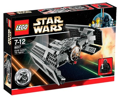 8017 - Darth Vader's TIE Fighter - EMPTY BOX ONLY