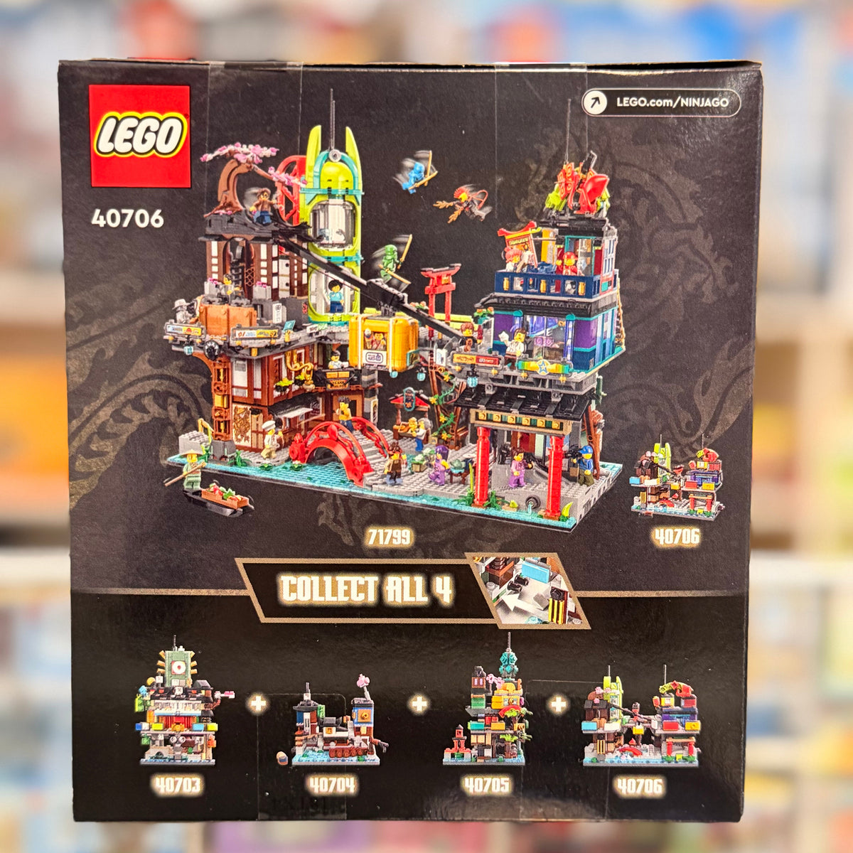 Micro NINJAGO City Markets, 40706 - LEGO® Ninjago Set