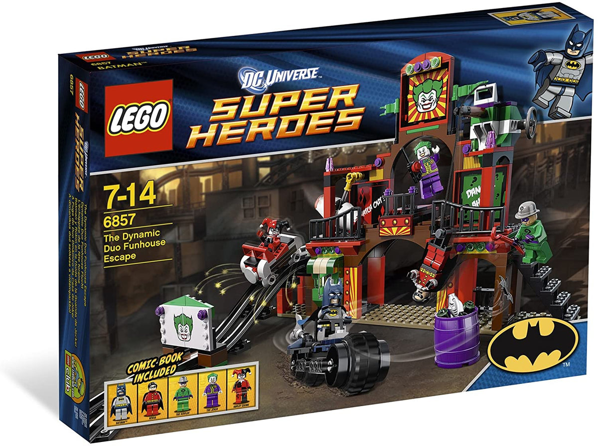 6857 - The Dynamic Duo Funhouse Escape - EMPTY BOX ONLY